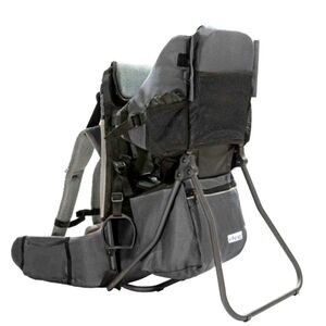 New ClevrPlus Hiking Child Carrier Backpack Cross Country Gray